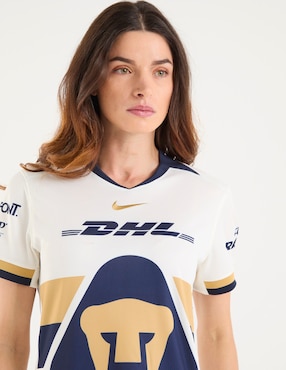 Jersey de  Pumas de la UNAM local manga corta Nike fan para mujer