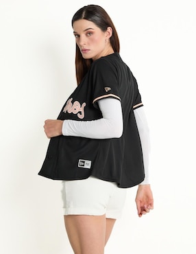 Jersey de Charros de Jalisco cuarto equipo manga corta New Era para mujer