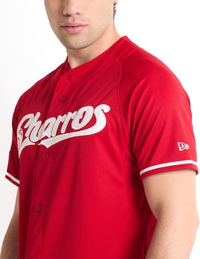 Jersey de Charros de Jalisco tercer equipo manga corta New Era para hombre
