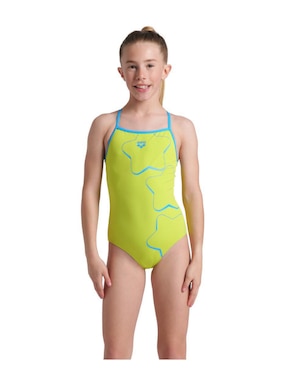 Traje De Baño Completo Deportivo Arena Para Niña