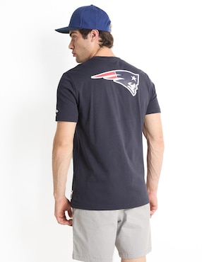 Playera deportiva para fútbol americano New Era New England Patriots de hombre