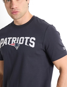 Playera deportiva para fútbol americano New Era New England Patriots de hombre