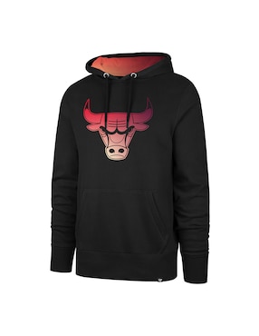 Sudadera 47 Brand Con Capucha Y Bolsa Chicago Bulls Para Hombre