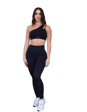 Conjunto Deportivo Ajustado Mind Con Elástico Para Mujer