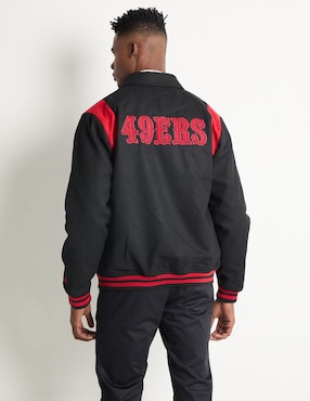 Chamarra New Era San Francisco 49ers NFL para hombre