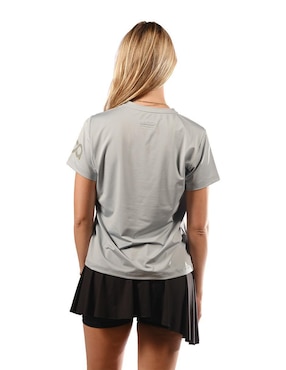 Playera deportiva para deporte con raqueta Aca Padel de mujer