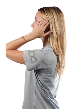 Playera deportiva para deporte con raqueta Aca Padel de mujer
