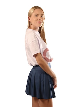 Playera deportiva para deporte con raqueta Aca Padel de mujer