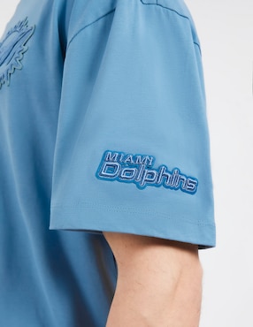 Playera deportiva para fútbol americano Pro Standard Miami Dolphins de hombre