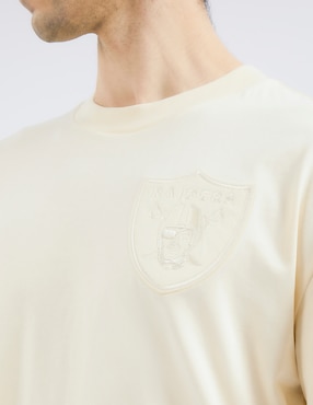 Playera deportiva para fútbol americano Pro Standard Las Vegas Raiders de hombre