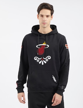 Sudadera Pro Standard Con Capucha Miami Heats Para Hombre