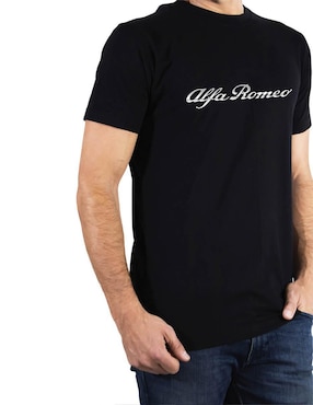 Playera deportiva casual Alfa Romeo de hombre