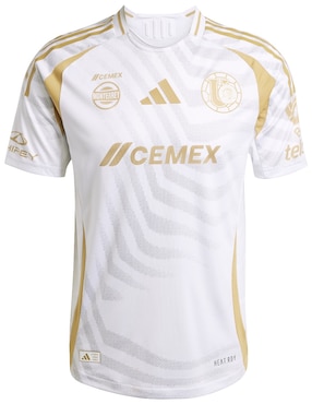 Jersey de  Tigres UANL local manga corta Adidas  para hombre