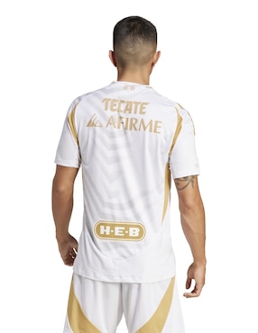 Jersey de  Tigres UANL local manga corta Adidas  para hombre