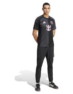Jersey de Inter de Miami visitante de Lionel Messi manga corta Adidas jugador para hombre