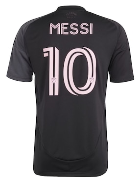 Jersey de Inter de Miami visitante de Lionel Messi manga corta Adidas jugador para hombre