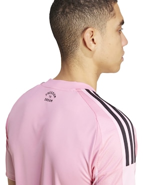 Jersey de Inter de Miami local manga corta Adidas para hombre