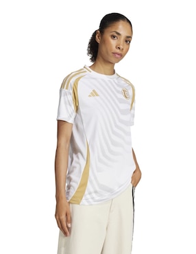 Jersey de  Tigres UANL local manga corta Adidas  para mujer