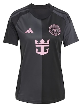 Jersey de  Inter de Miami visitante manga corta Adidas  para mujer