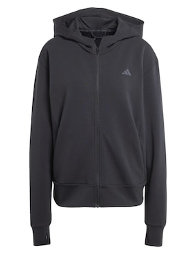 Sudadera Adidas Optime con capucha y bolsa para mujer