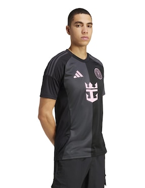 Jersey de  Inter de Miami local manga corta Adidas  para hombre