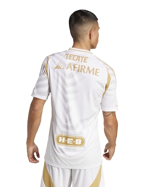 Jersey de Tigres UANL local manga corta Adidas para hombre