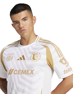 Jersey de Tigres UANL local manga corta Adidas para hombre