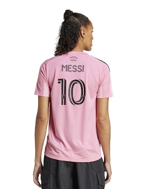 Jersey de Inter de Miami local manga corta Adidas para mujer