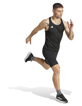 Playera deportiva para correr Adidas para hombre