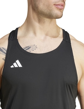 Playera deportiva para correr Adidas para hombre