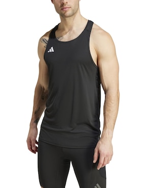 Playera deportiva para correr Adidas para hombre