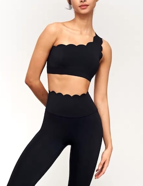 Conjunto deportivo ajustado Oleeve con elástico para mujer