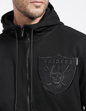 Sudadera Pro Standard con cierre Las Vegas Raiders para hombre