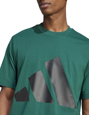 Playera deportiva para entrenamiento Adidas de hombre