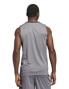 Playera deportiva para básquetbol Adidas para hombre