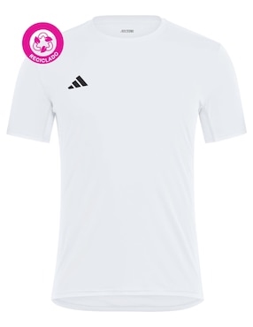 Playera deportiva para correr Adidas de hombre