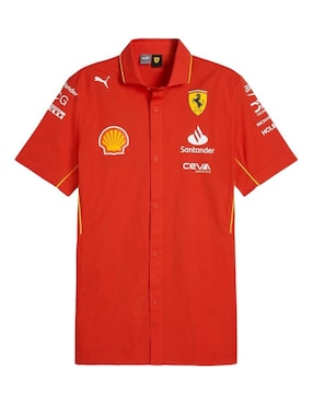 Camisa Deportiva Puma Scuderia Ferrari Team Para Hombre