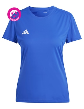 Playera deportiva para correr Adidas de mujer
