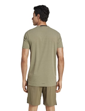 Playera deportiva para entrenamiento Adidas de hombre