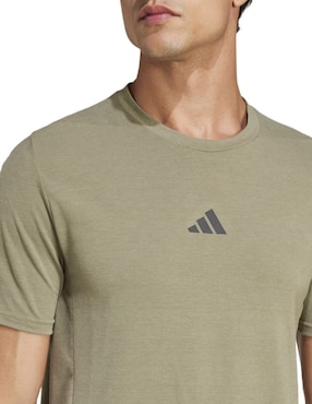 Playera deportiva para entrenamiento Adidas de hombre