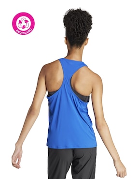 Playera deportiva para correr Adidas de mujer