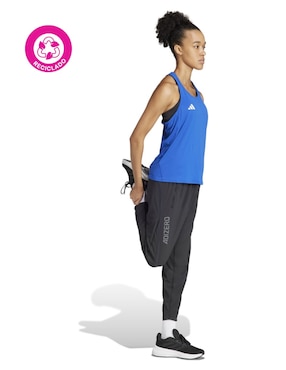 Playera deportiva para correr Adidas de mujer