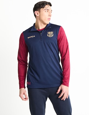 Playera Deporiva Fútbol Club Barcelona Para Hombre