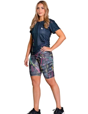 Short con bolsillos Rhinomax para entrenamiento mujer