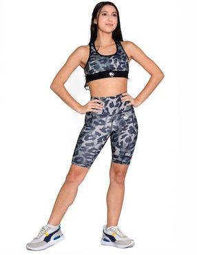 Short con bolsa Rhinomax para entrenamiento mujer
