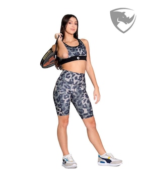 Short con bolsa Rhinomax para entrenamiento mujer