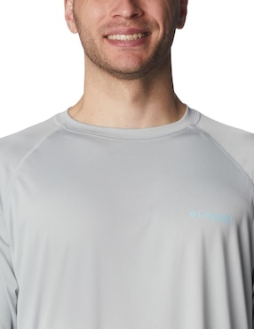 Playera deportiva para pesca Columbia de hombre