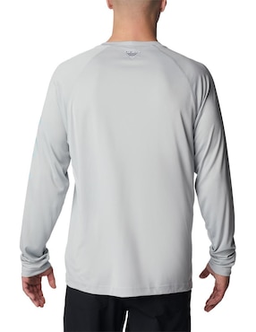 Playera deportiva para pesca Columbia de hombre