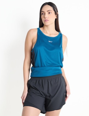 Short Reebok Con Bolsillos Para Correr Mujer