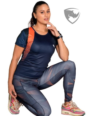 Playera deportiva para entrenamiento Rhinomax de mujer